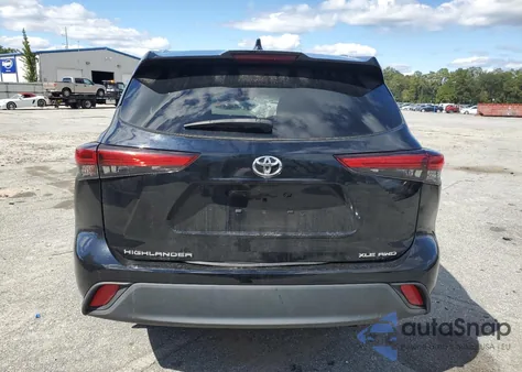 2021 Toyota Highlander Xle from USA, damaged, VIN 5TDGZRBH7MS063076